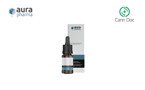 Canabidiol 50mg/ml Solução Oral 10mL Aura Pharma