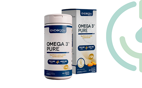 Ômega Pure 60 cápsulas softgel